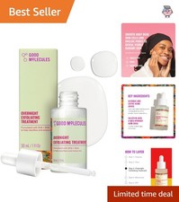 Overnight Exfoliating Treatment: 1 Fl Oz AHA BHA Serum for Acne-Prone Skin