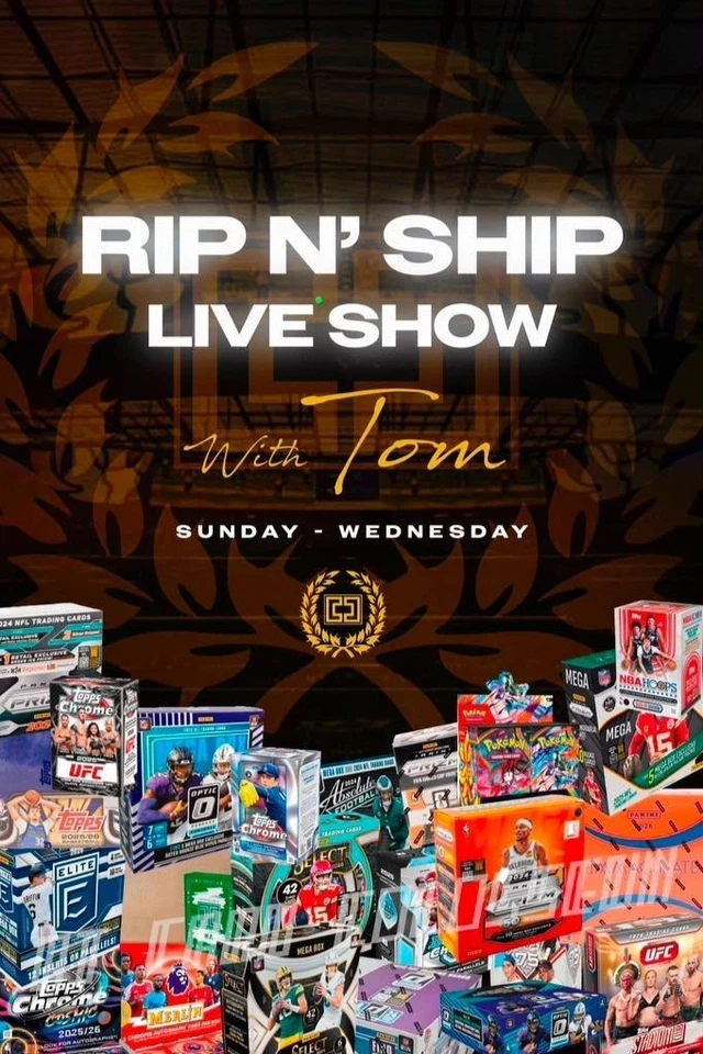 CARD COLOSSEUM RIP & SHIP Show 9.21