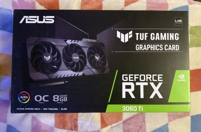 ASUS TUF Gaming NVIDIA GeForce RTX 3060 Ti 8GB RGB Ray Tracing Graphics Card