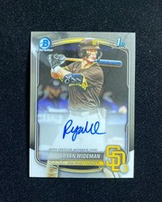 2025 Topps Bowman Draft Chrome Auto Ryan Wideman #CPA-RW 1st Padres QI95