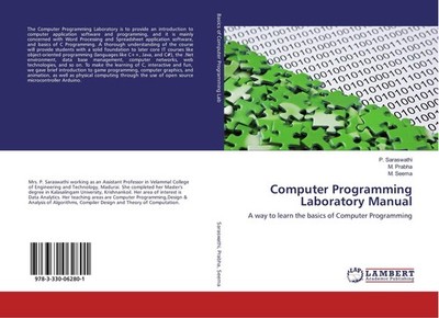 Computer Programming Laboratory Manual P. Saraswathi