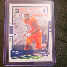 Panini 2020 Donruss Optic Darrell Taylor Seattle Seahawks Rookie Card #111. rookie card picture