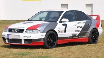 DTM Side Skirts addons extensions For Audi A4 S4 B5 Sill covers Thresholds
