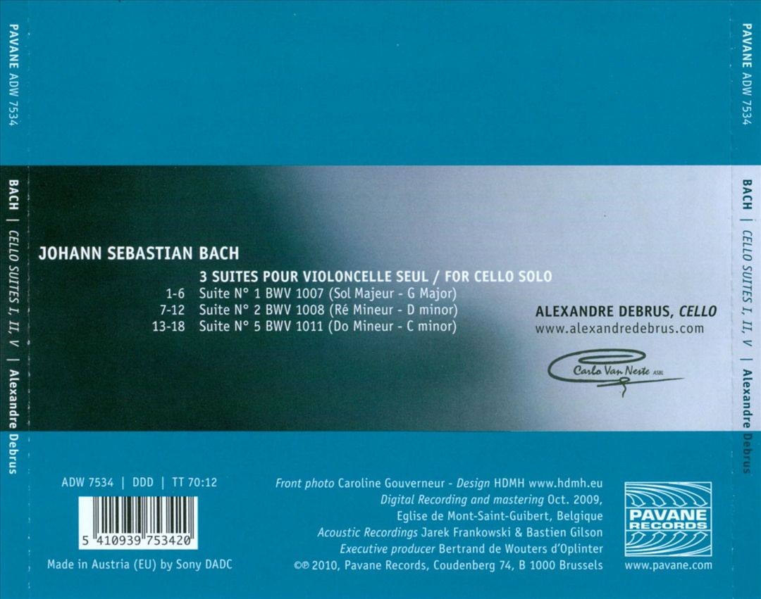 その他 Bach, J.S.: Cello Suites [CD] Johann Sebastian Bach, Heinrich Schiff - Bach: Cello Suites