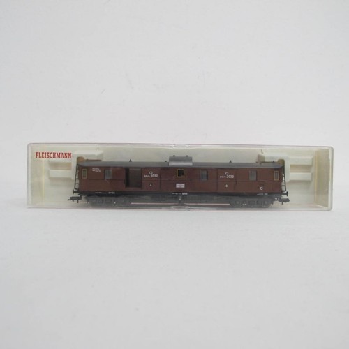 Fleischmann 5080 vagón de equipaje de tren rápido DRG H0 Vintage embalaje original | Zustand: Gebraucht