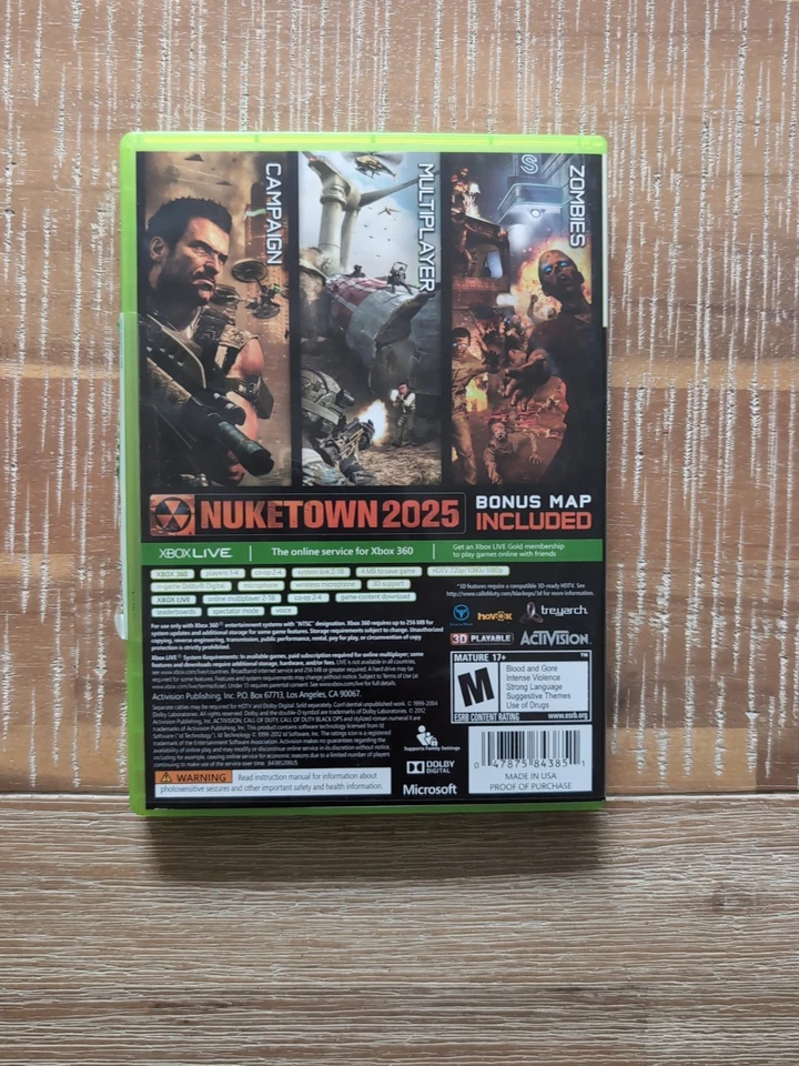 Call of Duty: Black Ops II (Microsoft Xbox 360, 2012) – Complete CIB – NTSC - Image 3 of 4