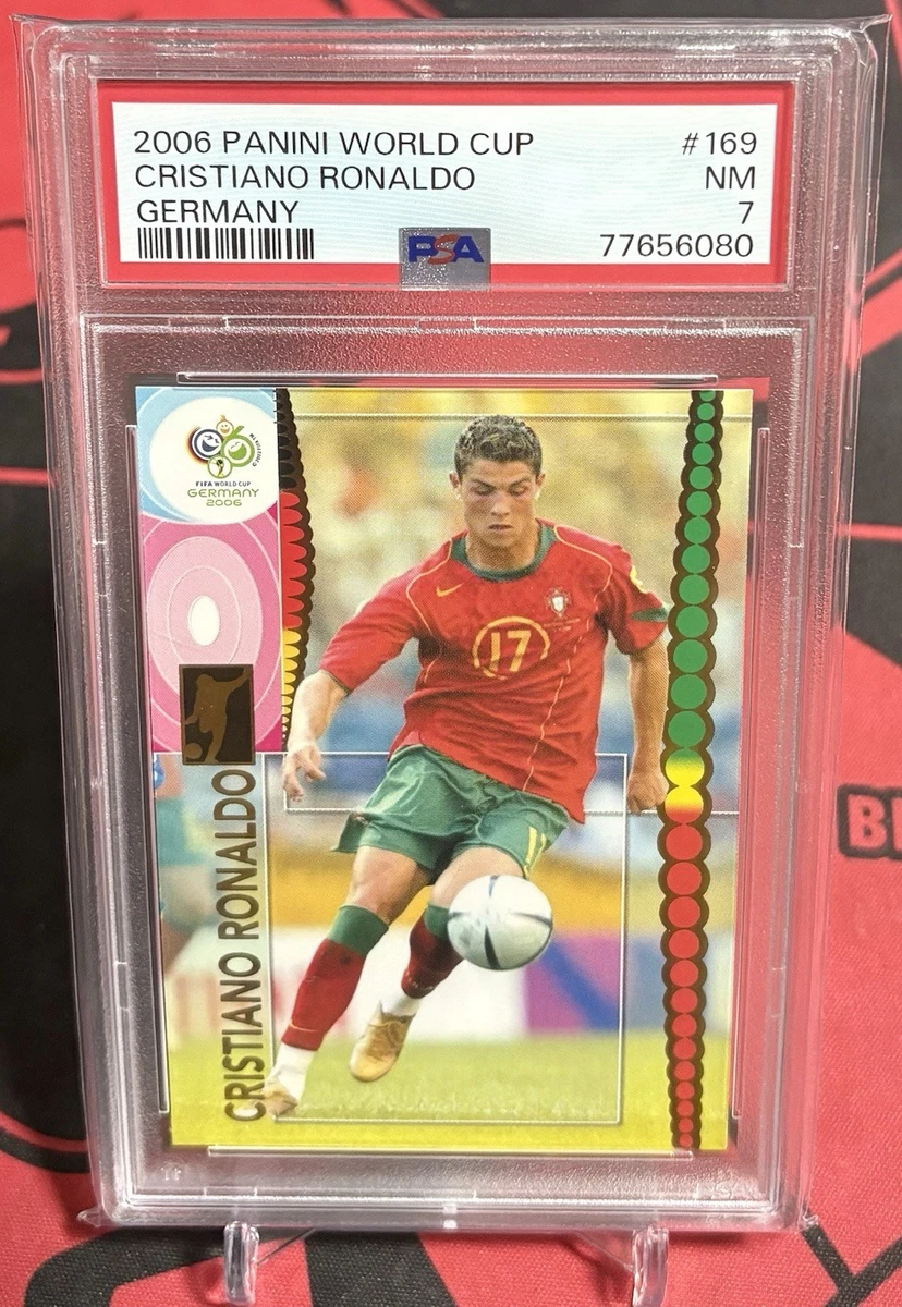 2006 Panini FIFA World Cup Germany Cristiano Ronaldo #169