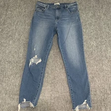 Abercrombie & Fitch Women’s The Super Skinny Ankle High Rise Curve Love Size 32