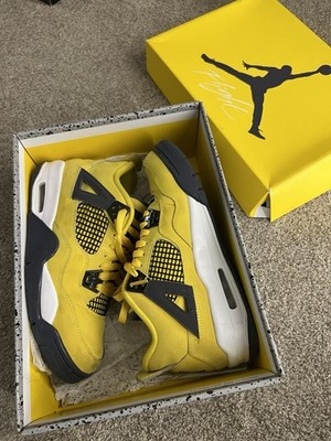 Jordan Air Jordan 4 Retro (GS) Tour Yellow/Black Kids 7Y 408452-700