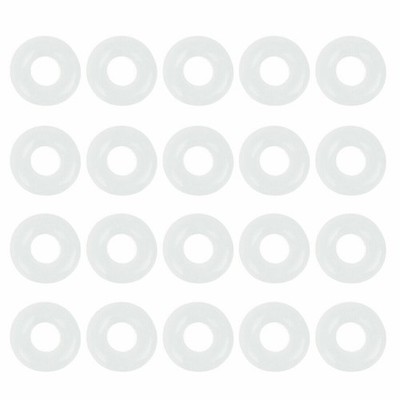 50Pcs Silicone O-Rings, 12mm OD, 5mm ID, 3.5mm Width, Seal Gasket White KD *vm