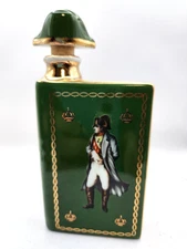 CAMUS NAPOLEON COGNAC Book Decanter 50ml EMPTY Bottle – Green