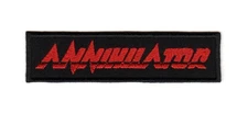 Annihilator Sew-on Patch | Canadian Thrash Speed Heavy Metal Music Band Logo