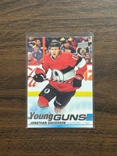 2019-20 Upper Deck Young Guns Jonathan Davidsson #479 Rookie RC