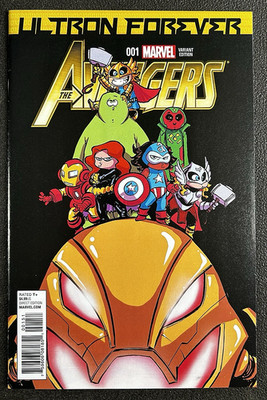 Avengers Ultron Forever #1 2015  Skottie Young Cover Variant D NM