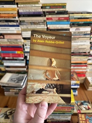 THE VOYEUR Alain Robbe-Grillet - Grove Press Black Cat Edition 1978 VINTAGE PB