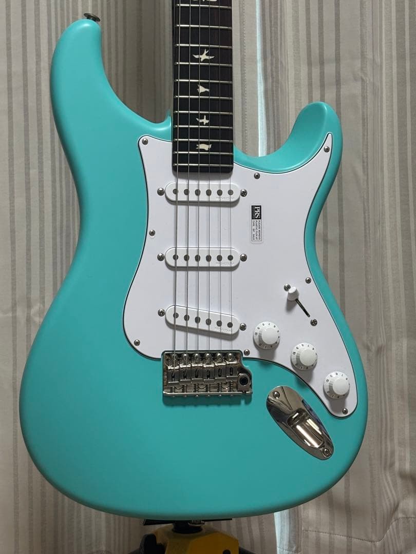PRS Silver Sky Wild Blue Limited 1000 Signed Guitar Used