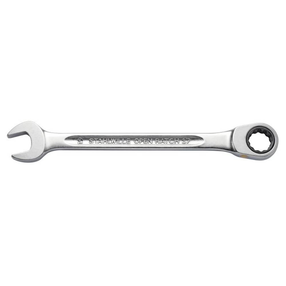 Clé plate à cliquet annulaire Stahlwille 40171010 en acier forgé de haute manufacture