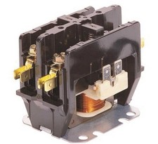 Emerson 90-244 30 Amp 2-Pole Definite Purpose Contactor Black