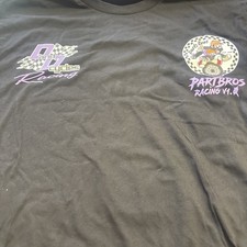 PartsBros Racing Official Purple Reign Team Shirt Size Large Rare Collectible