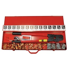 LOOS CSS KIT Hand Swaging Kit,Oval & Stop Copper 12R365