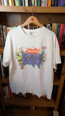 Vintage 1998 Delta Rugrats T-Shirt Nickelodeon Viacom Men s Size XL White