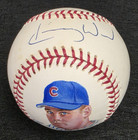 KERRY WOOD Signed HAND PAINTED Official Baseball-CHICAGO CUBS-JSA