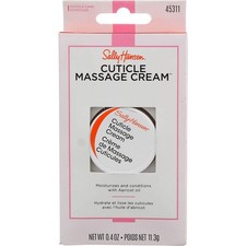 Sally Hansen Cuticle Massage Cream 0.4 Ounce 12ml 6 Pack