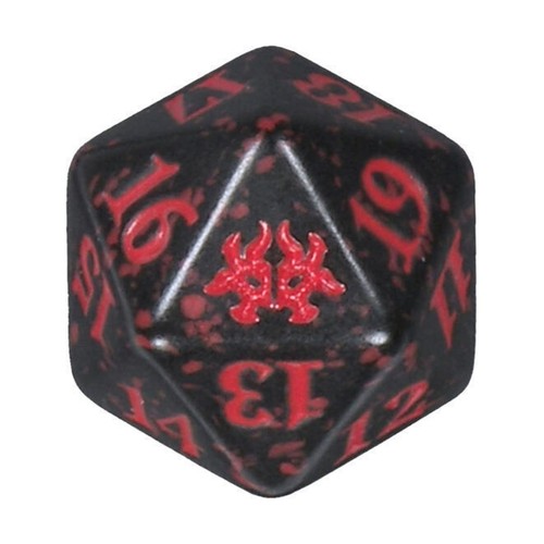 WotC MTG Spindown d20 Life Coun  Ravnica Allegiance - Black & Red w/Red (Ra NM - 第 1/1 張圖片
