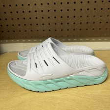 Hoka Ora Recovery Slides 2 Womens Size 8 White Slip On Sandals Shoes