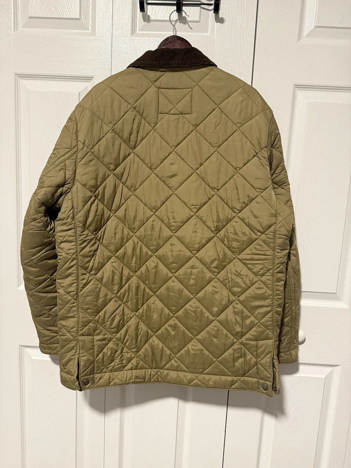 Mens Coach Quilted Light Puffer Jacket Zip Up, Size 2XL *Minor flaw - Image 4 of 4