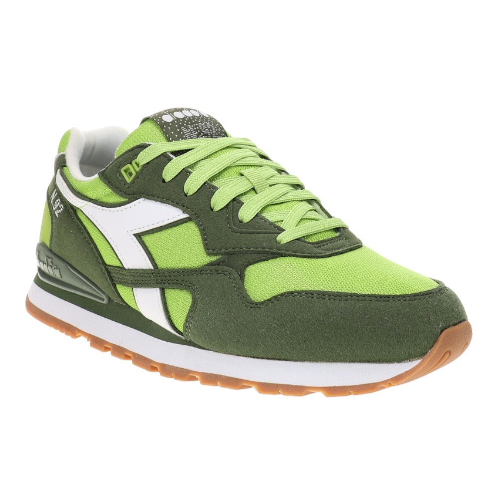 diadora N.92 Lace Up Dd Comfort Mens Green Sneakers Casual Shoes