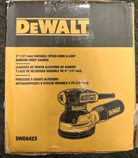 New In Box DeWalt DWE6423 5" Variable Speed Random Orbit Sander 2024
