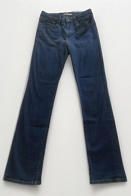 Levis Damen Jeans dunkelblau 724 High Rise Straight Größe W 30 L 31