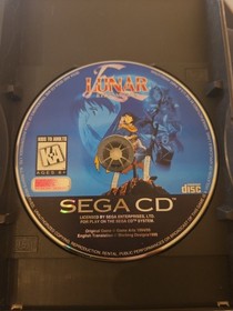 Sega Cd Lunar Silver Star & External Blue. Case Manual & Game.  GREAT Condition!