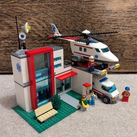 LEGO (City - Hospital) Helicopter Rescue, Set #4429, Complete w/original box