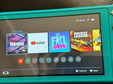 Nintendo Switch Lite 32GB, Turquoise Blue, Handheld Gaming System