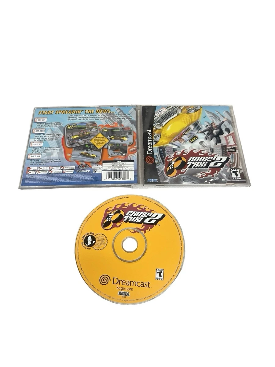 Sega Dreamcast Crazy Taxi 2 Video Games for sale | eBay