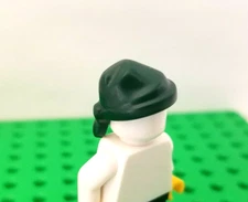 LEGO Minifigure Pirate Hat Dark Green Wrap Do Rag Scraf Bandana Hat Gear