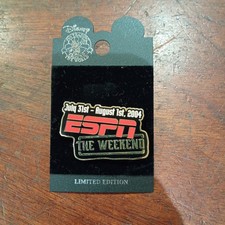 Walt Disney Limited Edition Pin Badge From 2004 ESPN Weekend