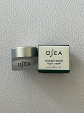 OSEA Collagen Dream Night Cream Overnight Anti-Aging 0.22oz/6g