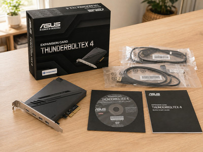 ASUS ThunderboltEX 4 with Intel Thunderbolt 4 PCle Expansion Card -New