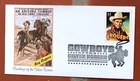 ROY ROGERS COWBOYS OF THE SILVER SCREEN  FLEETWOOD CACHET  2010  FDC UNADDR