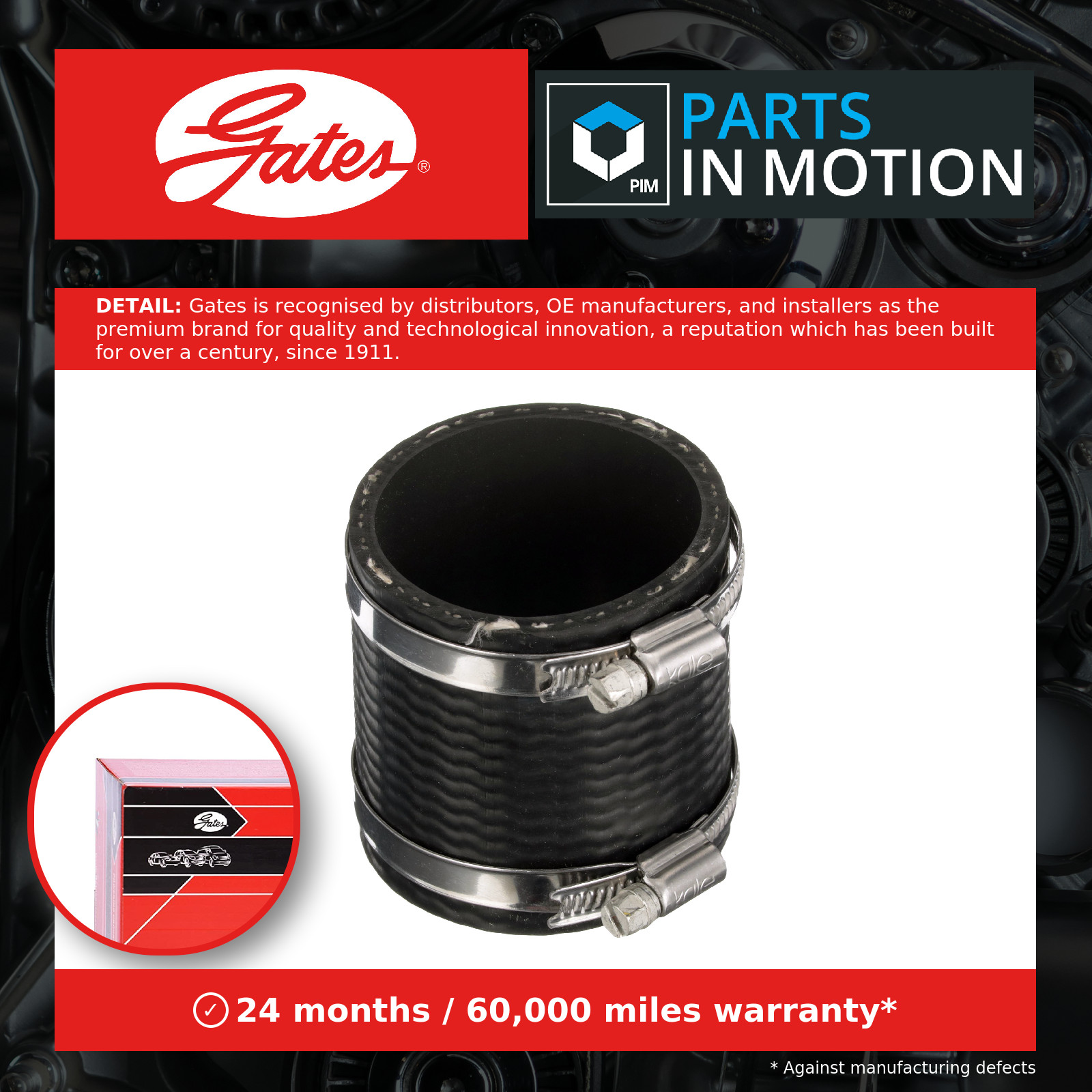CHARGE AIR HOSE 09-1520 FOR MERCEDES-BENZ C-CLASS/T-Model E-CLASS/Convertible - Image 4