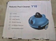 INSE Y10 Cordless Robotic Pool Cleaner Automatic Pool Vacuum Blue NEW