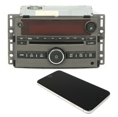 2007-2008 Saturn Aura AM FM Radio CD with Aux and Bluetooth Upgrade 15835877 US8