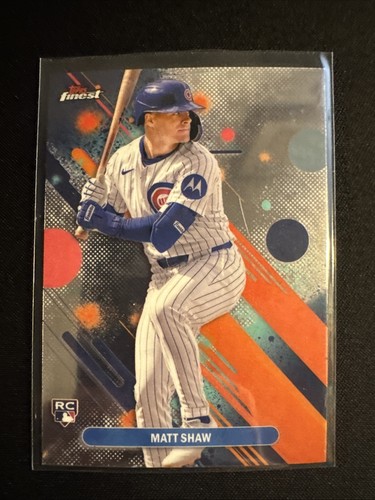 2025 Topps Finest #85 Matt Shaw | Baseball Card