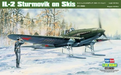 HBOSS-83202 Hobby Boss 1/32 IL-2 Sturmovik on Skis