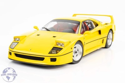 Kyosho - 1:18 Ferrari F40 Yellow 1987 - Diecast Model | eBay