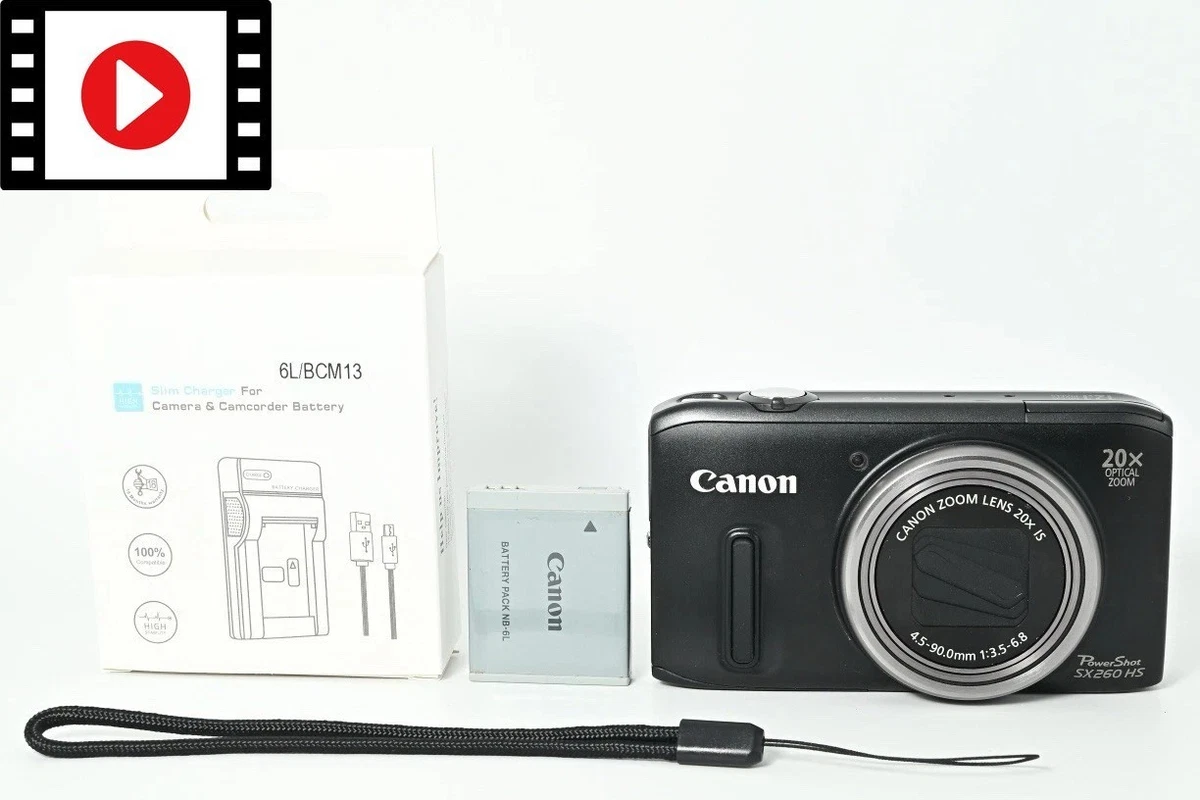 Canon Powershot Sx260 Hs Digital Cameras for sale | eBay