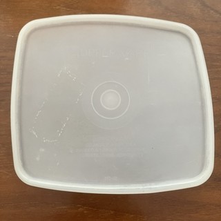 Tupperware Lid Seal ONLY #310 12 Sheer Clear Square Keeper Replacement Vintage